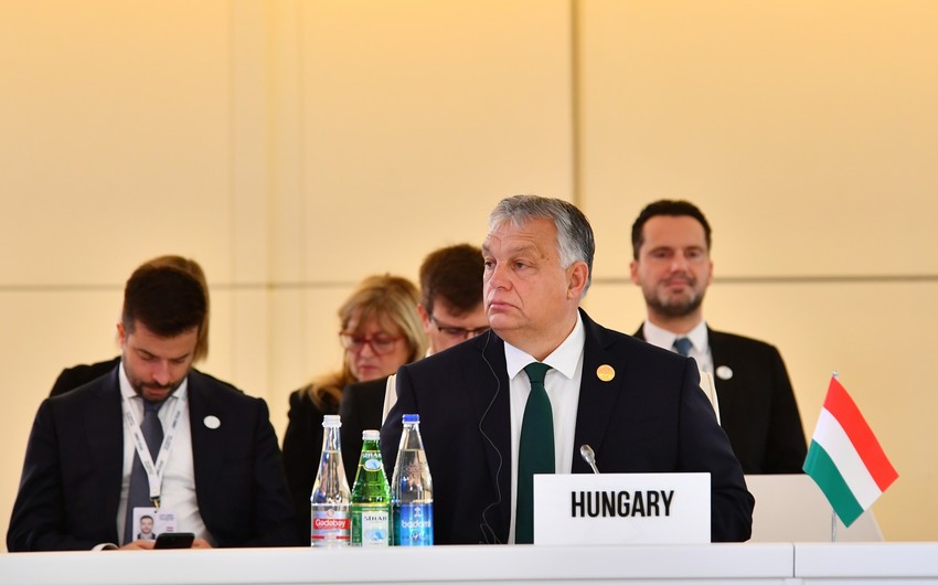 Orban: Hungary highly values cooperation with Azerbaijan