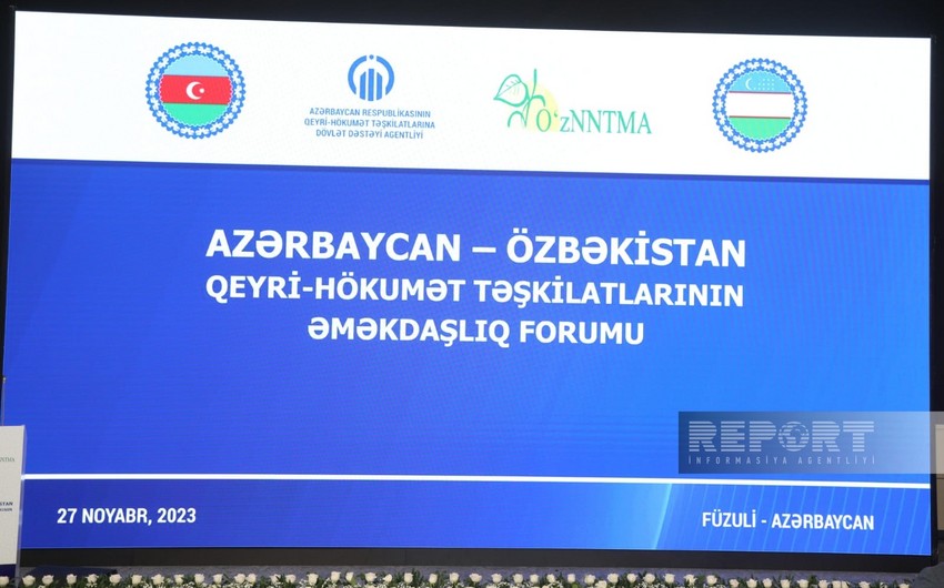 Azərbaycan-Özbəkistan QHT-lərinin forumu bədii hissə ilə yekunlaşıb - YENİLƏNİB