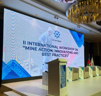 В Баку проходит конференция "Борьба с минной угрозой: инновации и передовые практики"