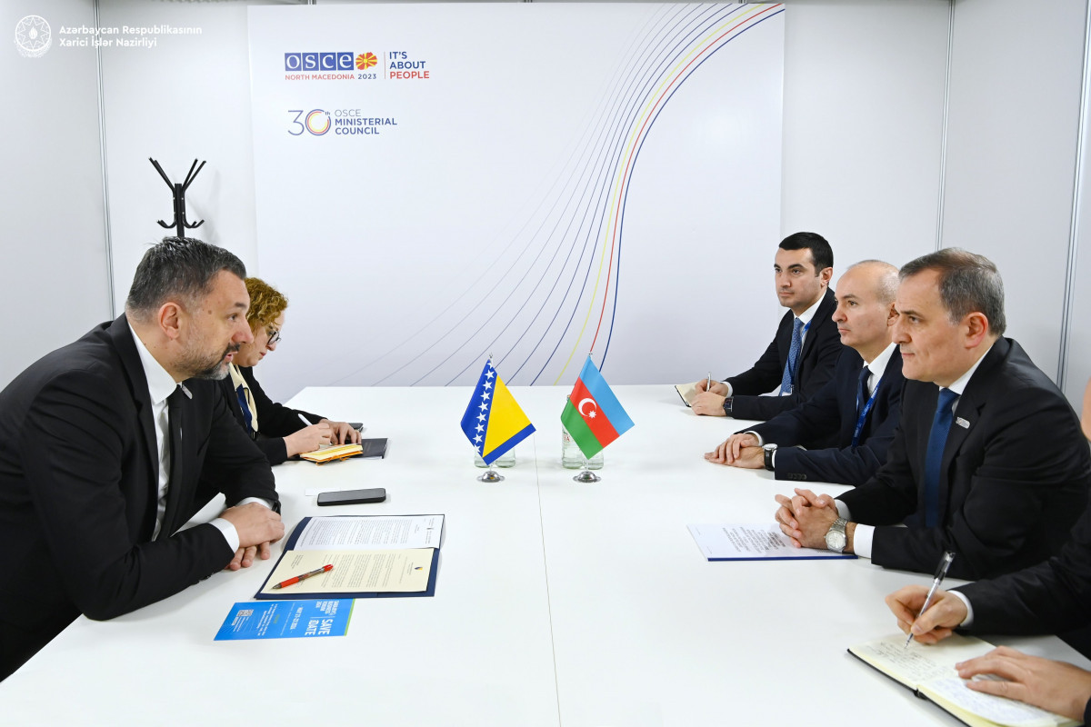 Foreign Ministers of Azerbaijan, Bosnia and Herzegovina mull issues of bilateral agenda