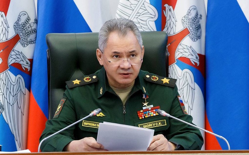 Shoigu says Russia advancing on all fronts in Ukraine