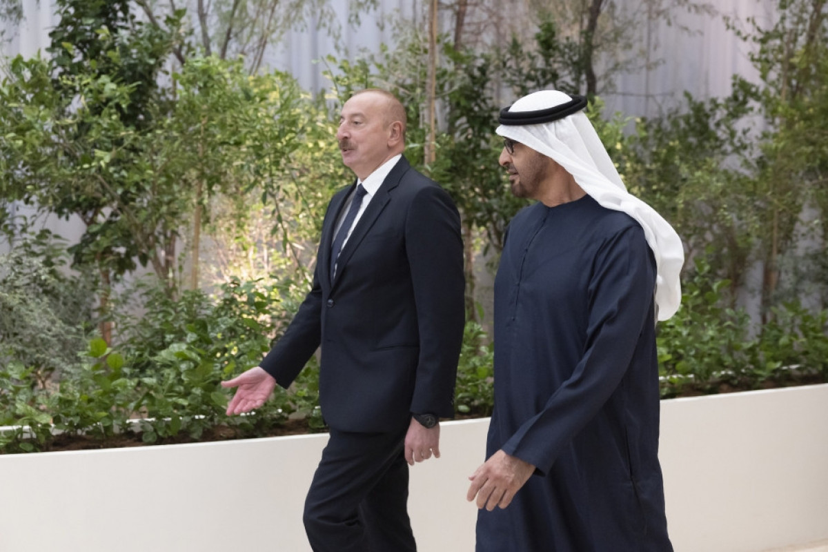 Development of relations between Azerbaijan and the UAE is a source of satisfaction - President Ilham Aliyev
