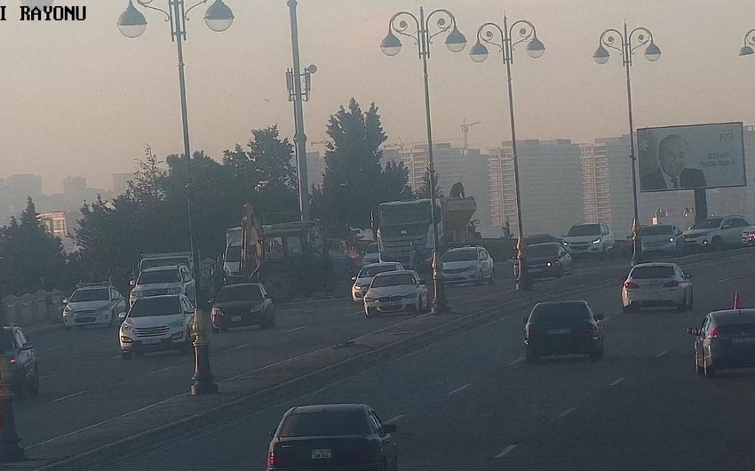 8 Noyabr prospekti - Zığ yolu təmir olunur