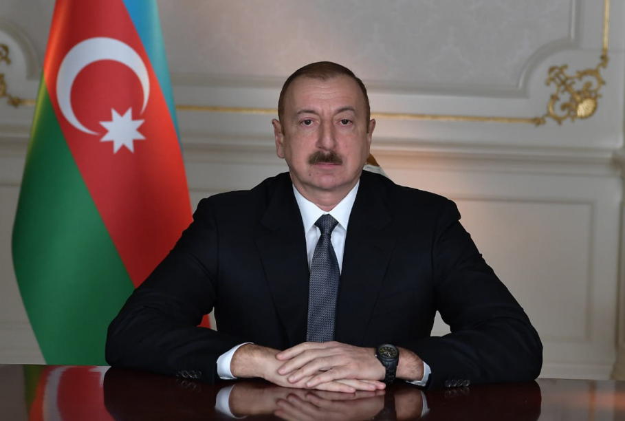 Dubai hosts event on occasion of National Day of United Arab Emirates, President of Azerbaijan Ilham Aliyev is participating in the event