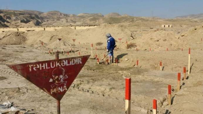 Until anti-terror measures, 148,000 thousand hectares of land were deemed highly contaminated in Azerbaijan - ANAMA