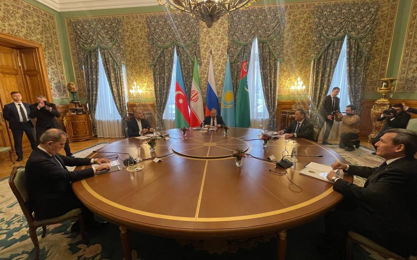 Meeting of Caspian countries' foreign ministers kicks off in Moscow