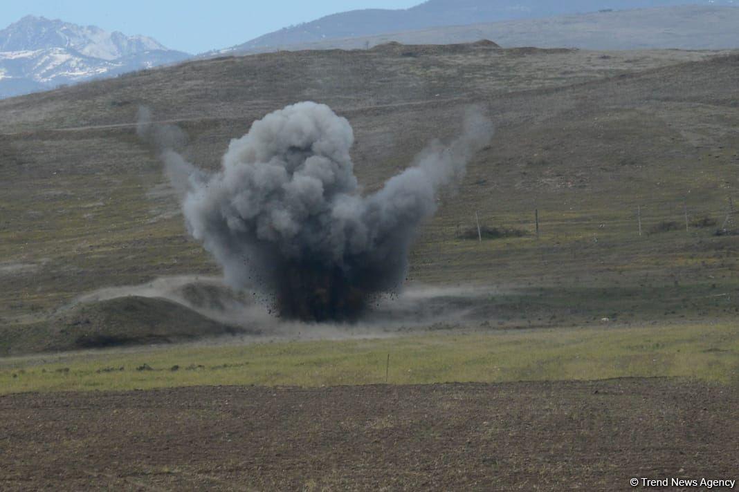 ANAMA worker hits landmine in Azerbaijan's Aghdam