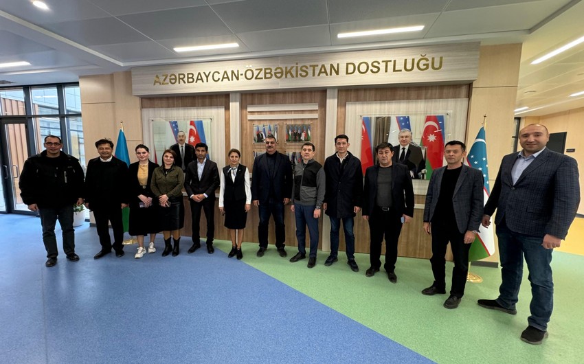 Uzbek parliamentary delegation visits city of Fuzuli