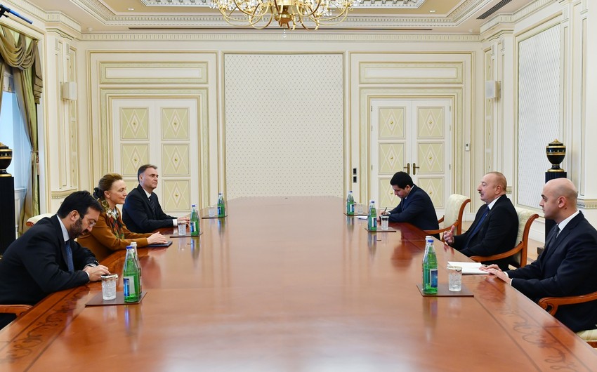 President Ilham Aliyev receives Secretary General of Council of Europe