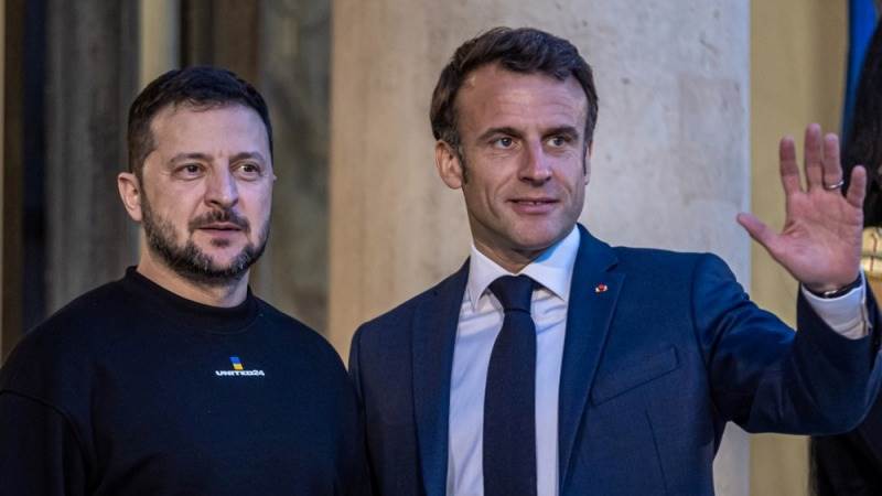 Zelensky, Macron talk frontline developments