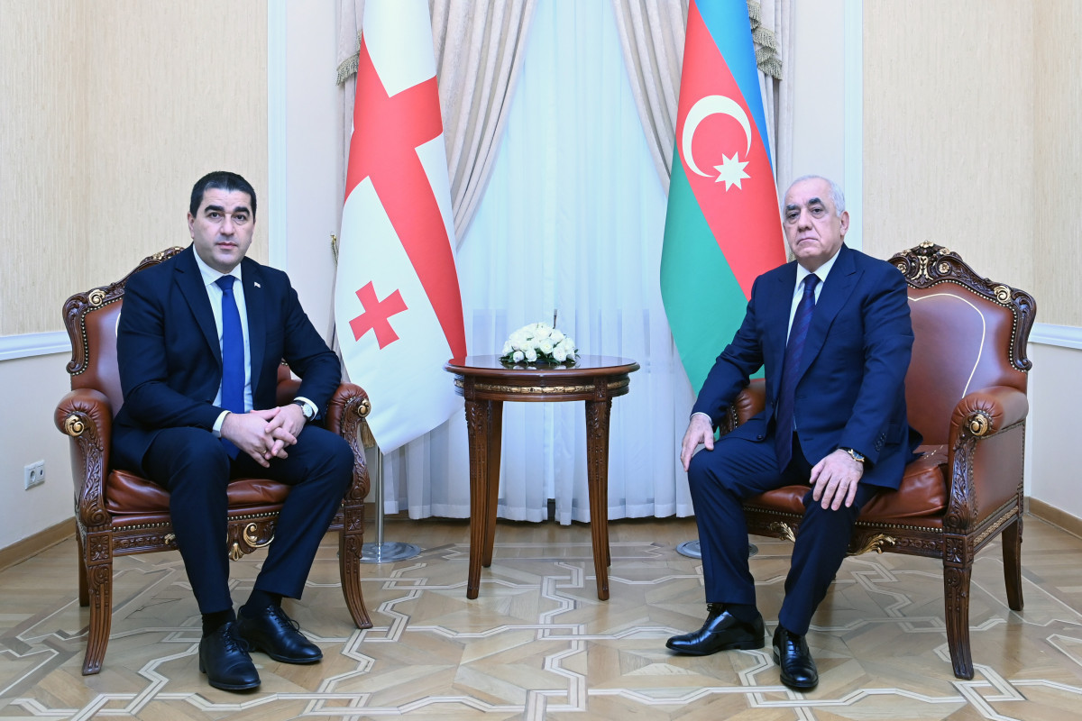 Azerbaijani Prime Minister meets with Chairman of Georgian Parliament