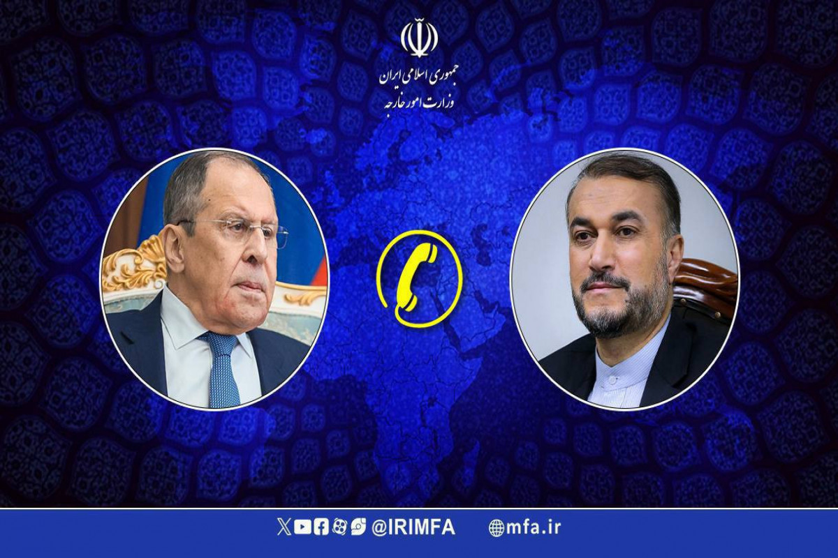 Russian, Iranian FMs discuss regional situation