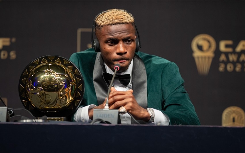 Nigeria's Victor Osimhen named African football player of the year