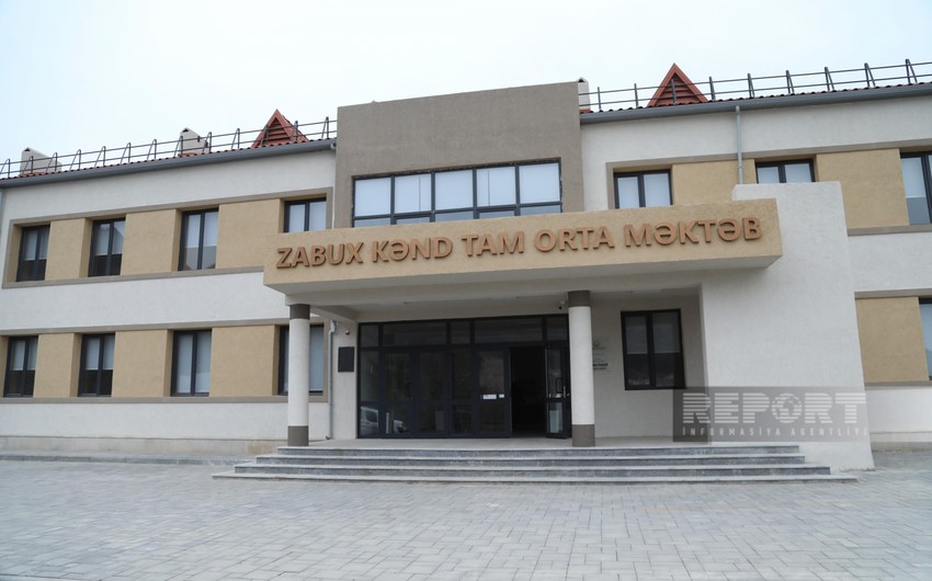 School starts functioning in Azerbaijan's Zabukh