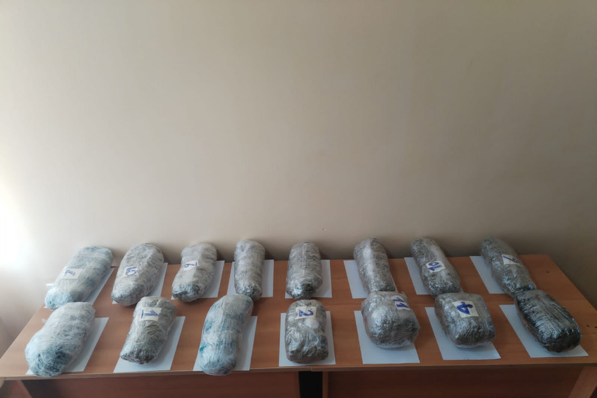 Azerbaijan detains Iranian citizen at state border, seizes 15 kg of drugs