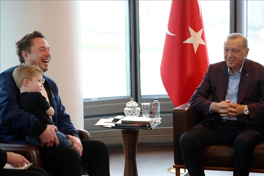 Musk meets with Erdogan in New York