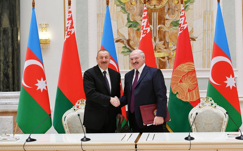 Alexander Lukashenko congratulates President Ilham Aliyev on his birthday