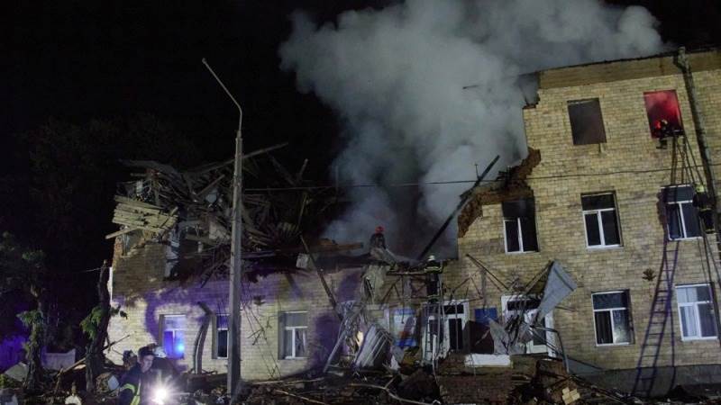 Explosions reported in Ukraine's Kharkiv region