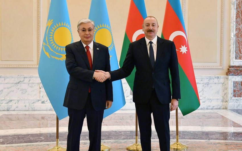 Kassym-Jomart Tokayev congratulates President Ilham Aliyev on his birthday