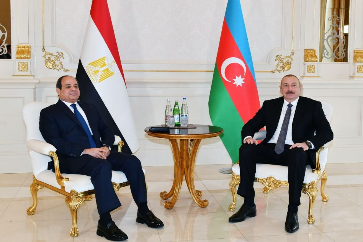 Azerbaijani President congratulates his Egyptian counterpart