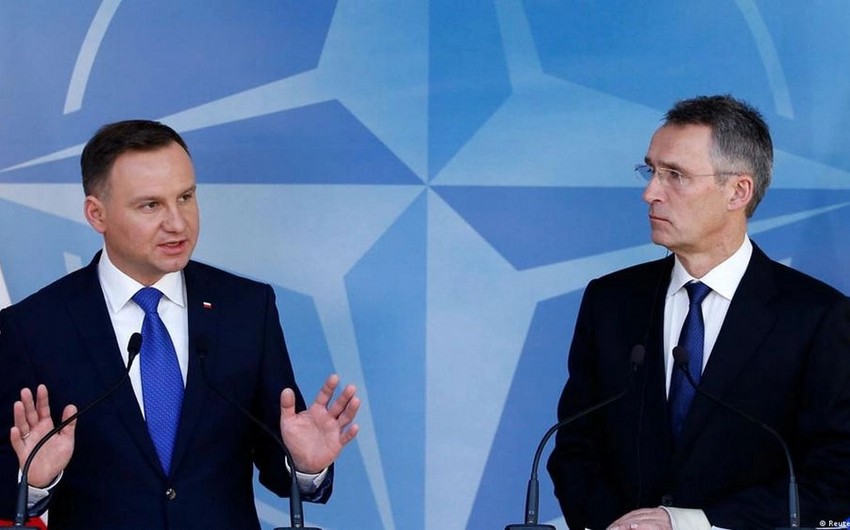 NATO chief, Poland president discuss missile incident