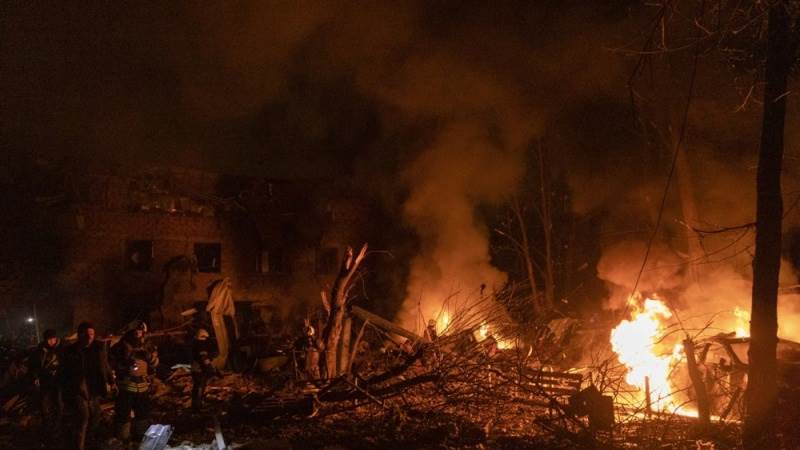 Russia attacks Kharkiv, Kiev overnight