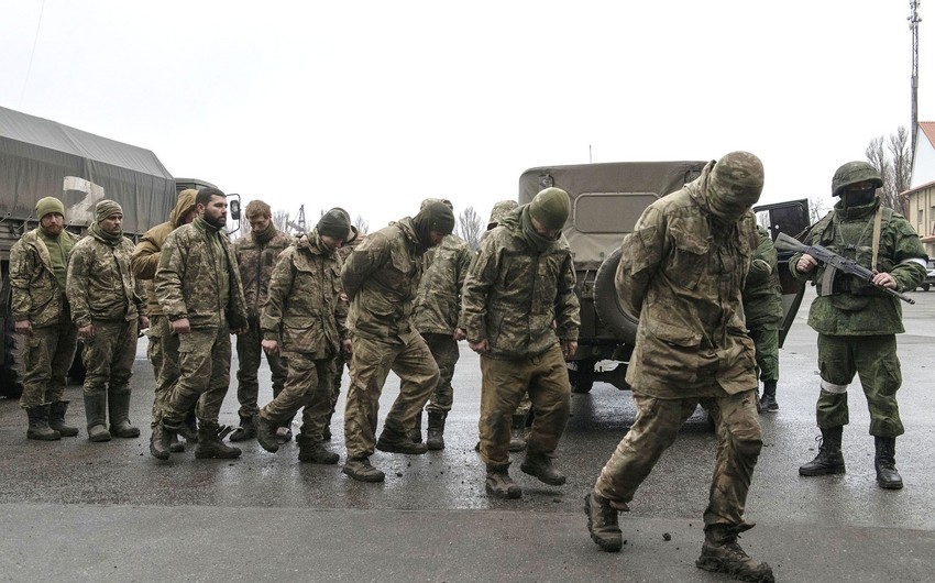248 rusiyalı hərbçi Ukrayna əsirliyindən geri QAYTARILIB