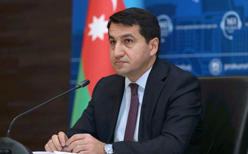 Hikmat Hajiyev: Today, work on text of peace treaty being carried out directly between Baku and Yerevan