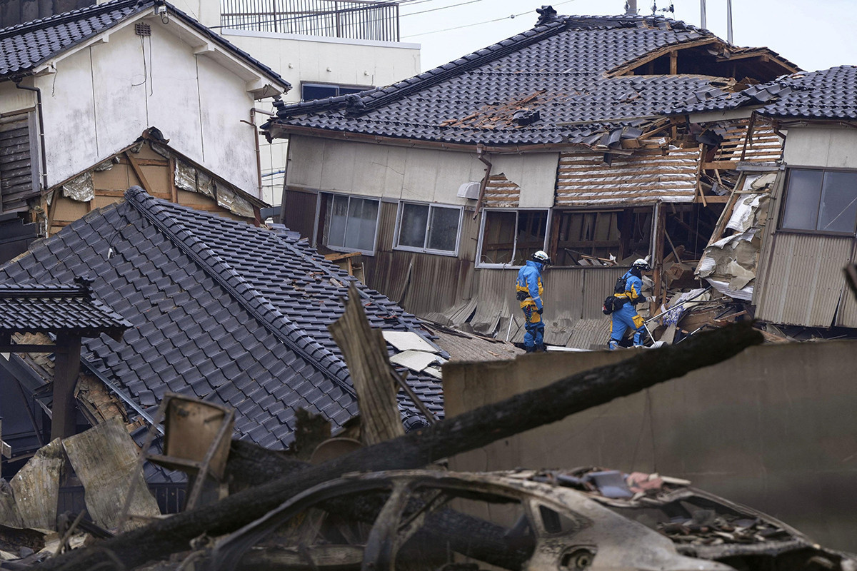 Death toll from earthquakes in Japan climbs to 92