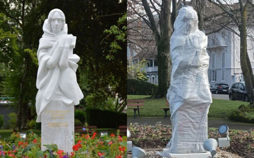 Azerbaijani intellectuals, literary figures condemn treatment against Natavan's statue in France - STATEMENT