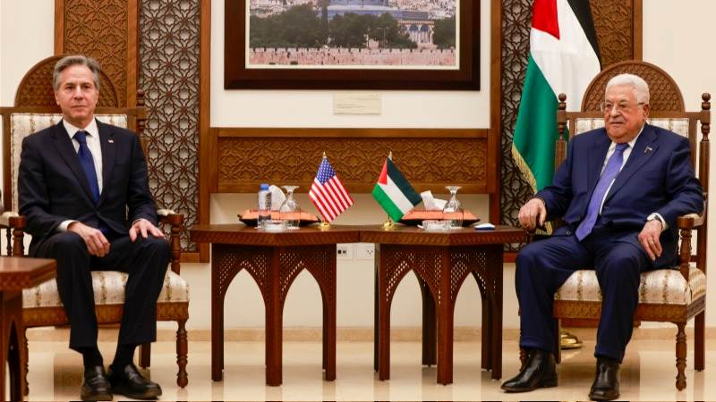 Blinken: US backing steps to Palestinian state creation