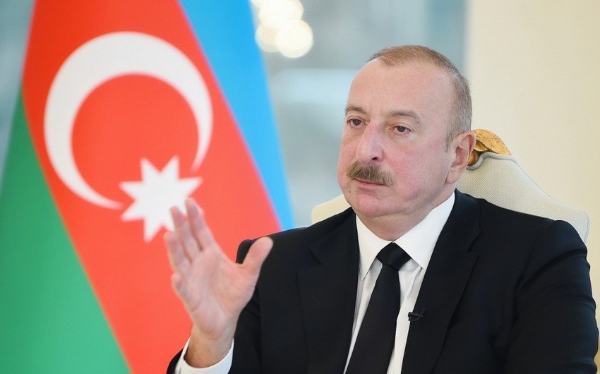 Dövlət başçısı: "Biz öz haqq işimizi yekunlaşdırmışıq və ədaləti özümüz bərpa etmişik"