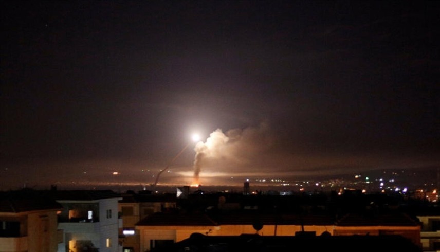 قصف صاروخي إسرائيلي يستهدف حلب