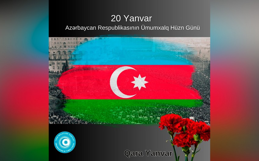 Organization of Turkic States shares post over tragedy of January 20