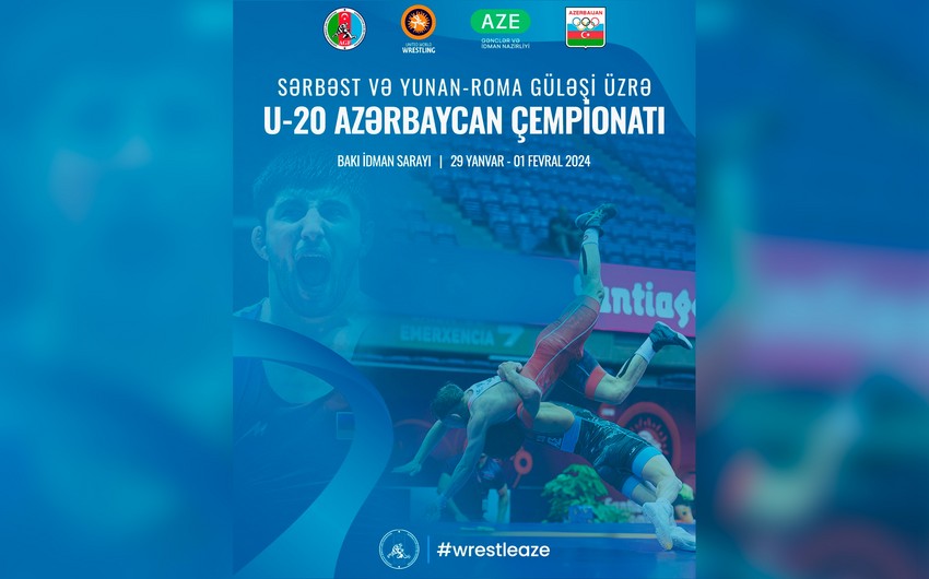 Güləş üzrə U-20 Azərbaycan çempionatı keçiriləcək