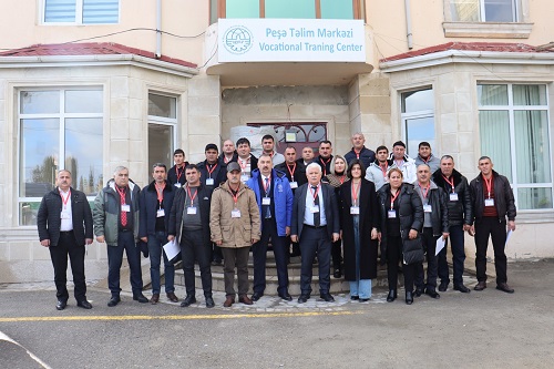 Another meeting with observers was held at Tartar Regional Vocational Training Center of İEPF - PHOTOS