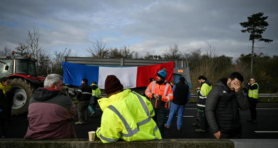 Fransada kənd təsərrüfatı krizisi