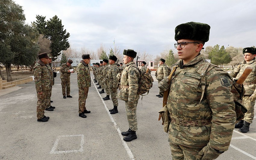 Preparation process for new training period in military units inspected