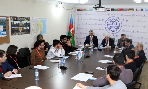 Another meeting with observers was held at the office of the International Eurasia Press Fund - PHOTOS