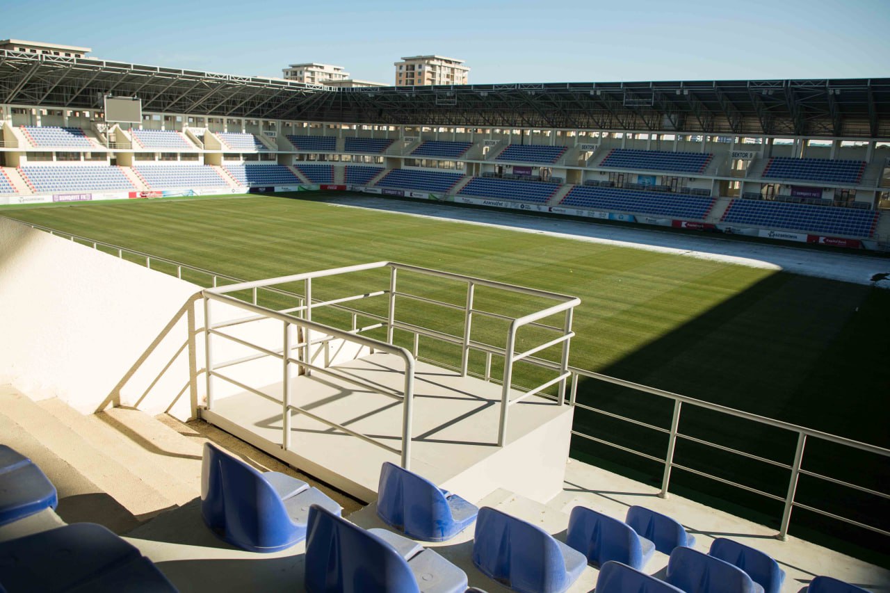 Yeni stadion “Sumqayıt” – “Neftçi” oyunu üçün hazırdır