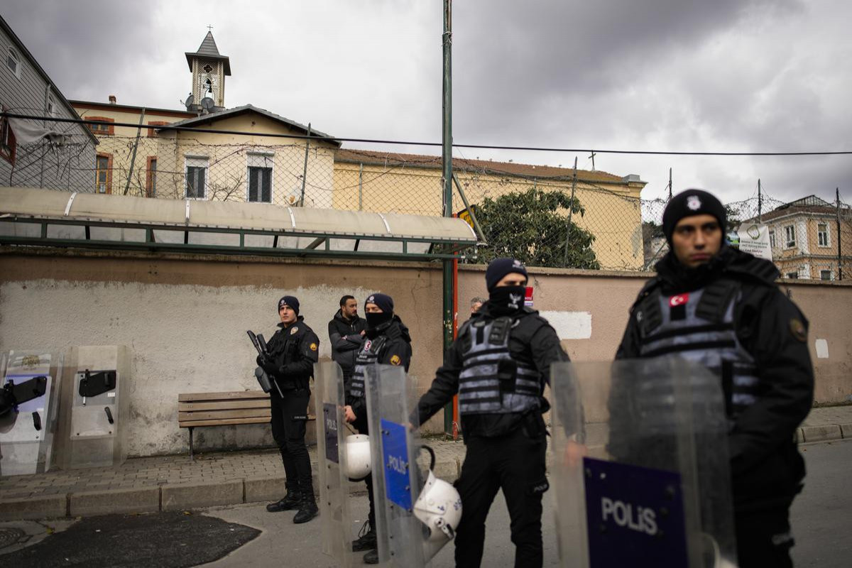 Erdogan condemns attack in Istanbul’s Catholic church