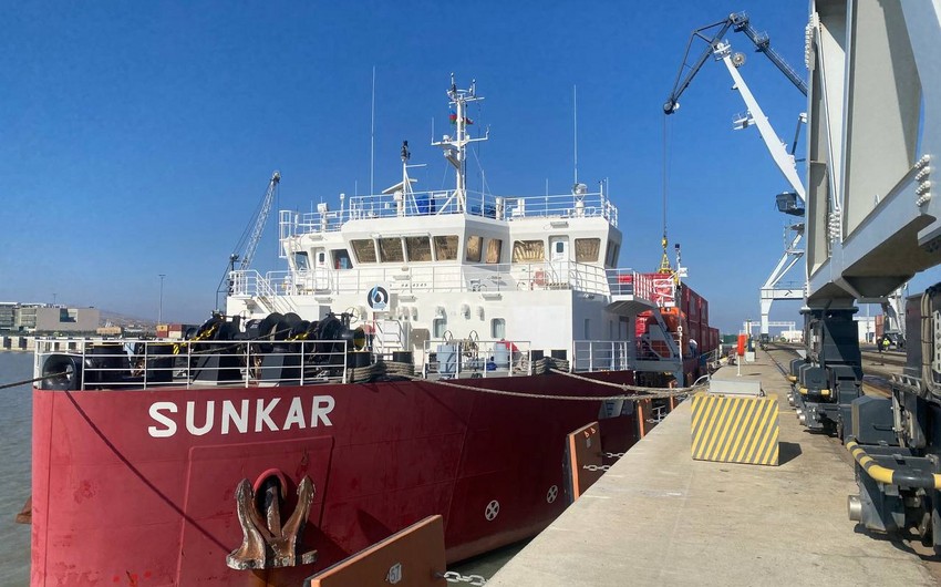 Next block train from China arrives in Port of Baku