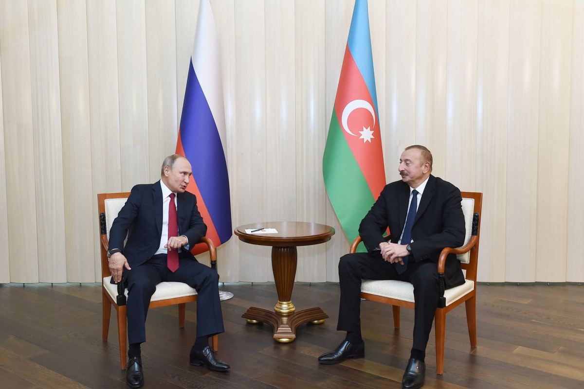 Presidents of Azerbaijan and Russia discussed signing of peace treaty between Baku and Yerevan