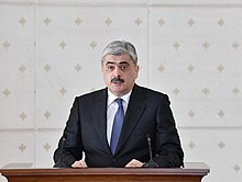 Samir Sharifov votes in early presidential elections in Azerbaijan