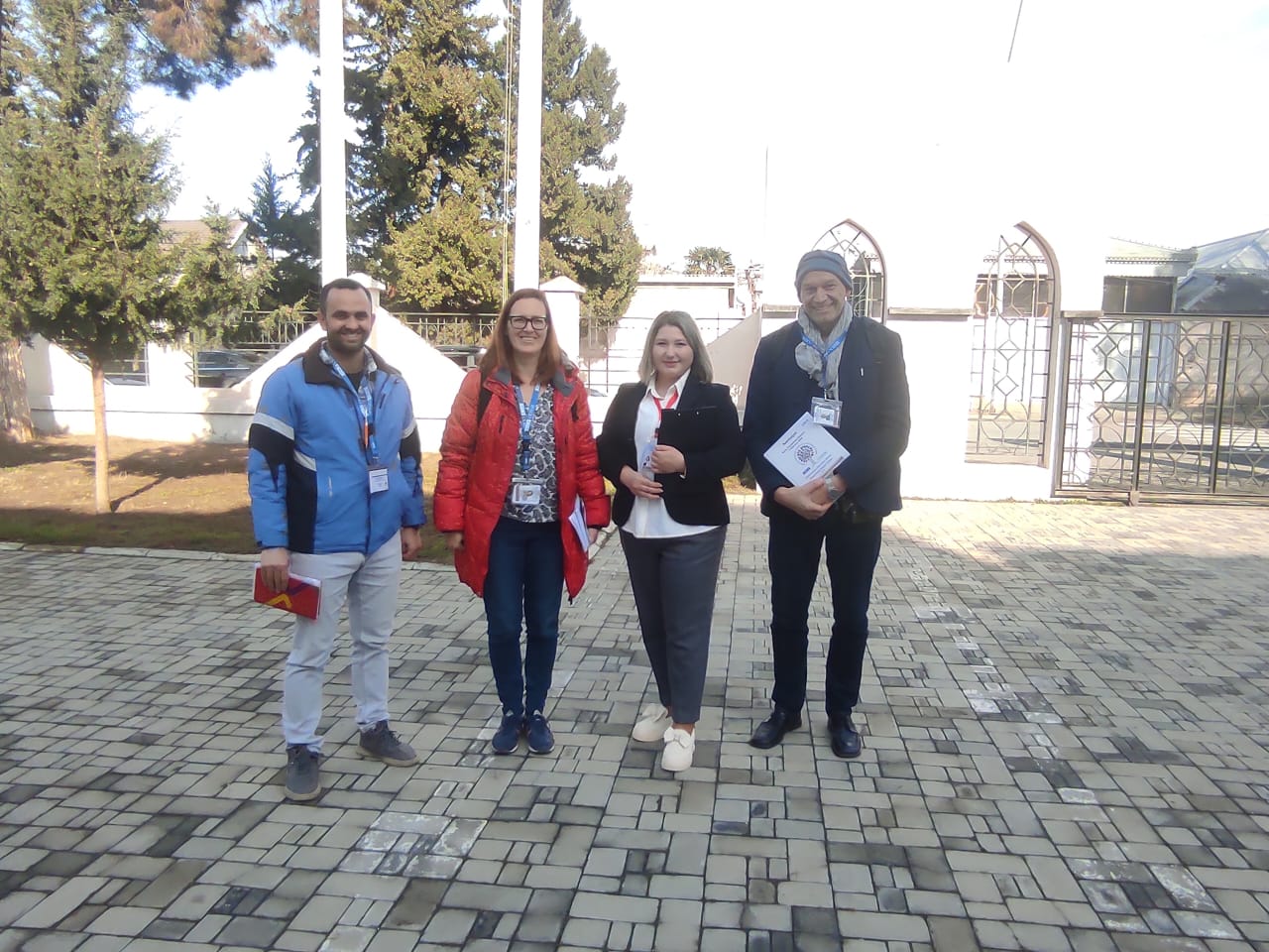 The mission of the OSCE Office for Democratic Institutions and Human Rights visited the Khankendi polling station