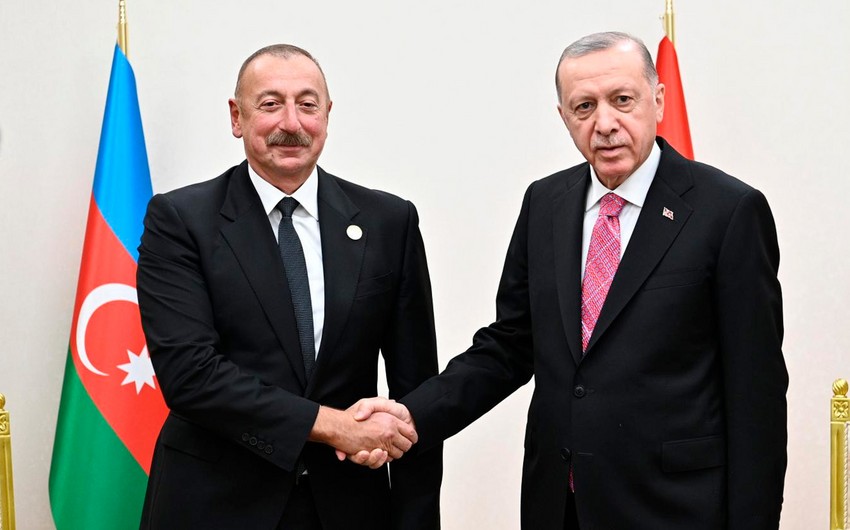 Recep Tayyip Erdogan congratulates Ilham Aliyev