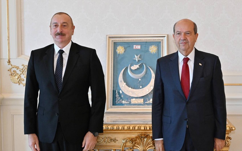 President of Northern Cyprus congratulates President Ilham Aliyev