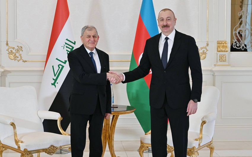 President of Iraq congratulates Ilham Aliyev