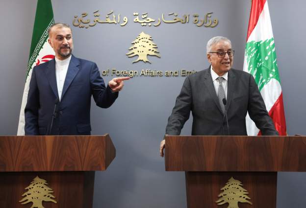 إيران ولبنان يؤكدان عدم رغبتهما في توسيع نطاق حرب غزة