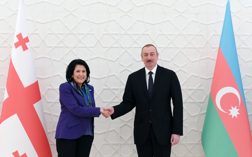 Salome Zourabichvili congratulates President Ilham Aliyev